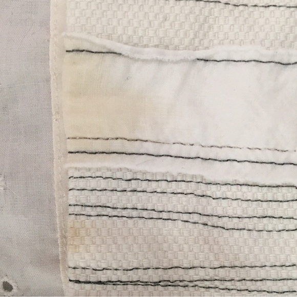 Floral Embroidered White Skirt - Picture 6 of 9